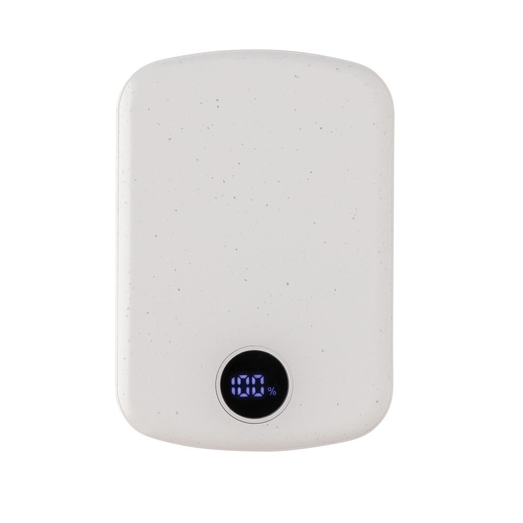 MagBoost 5.000mAh magnetische Powerbank aus RCS rec. Plastik - weiß-479