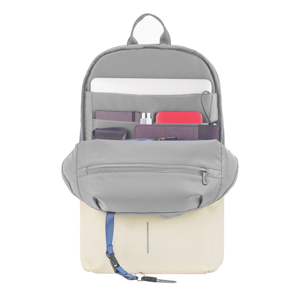 Bobby Soft, Anti-Diebstahl-Rucksack - beige-820