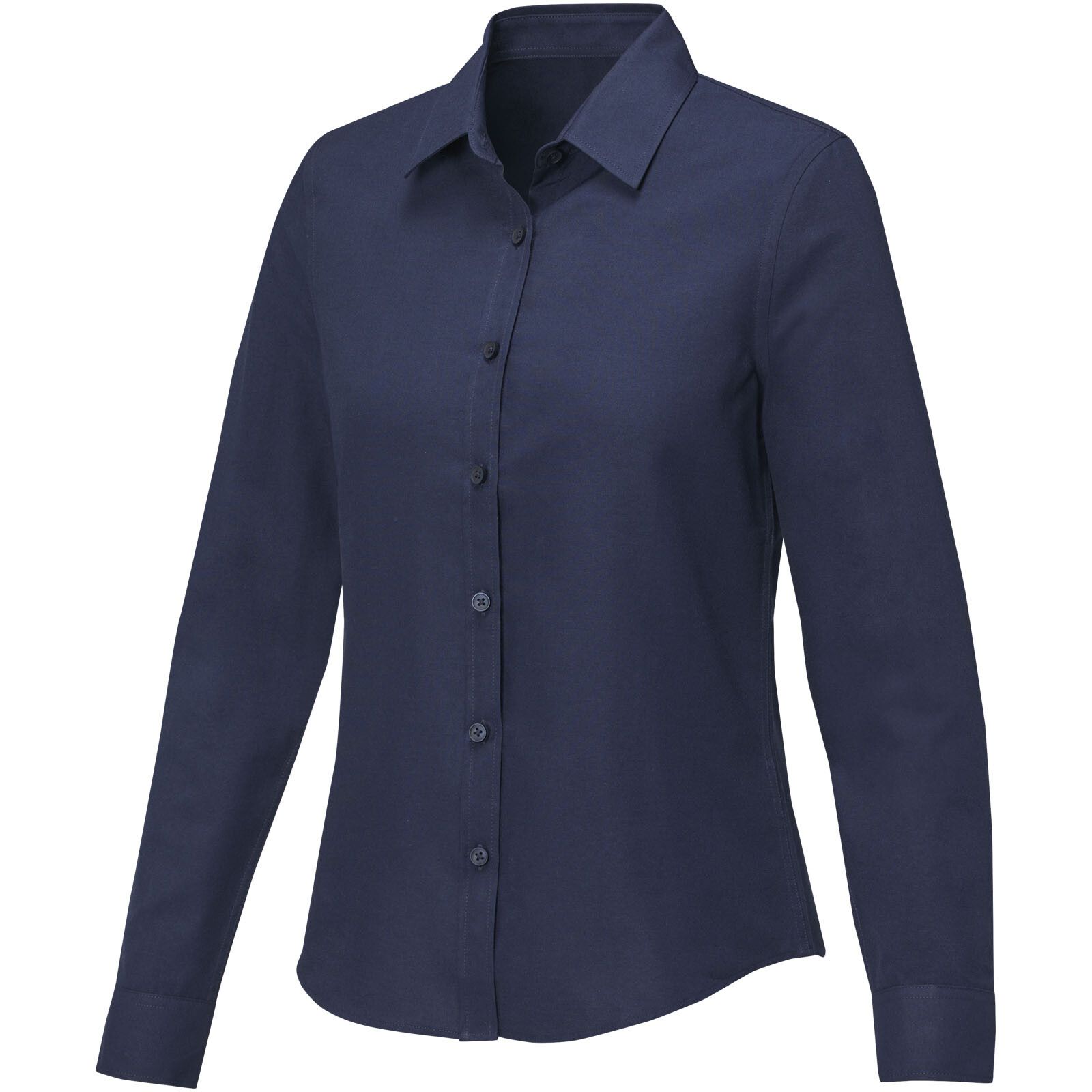 Pollux Damenbluse mit langen Ärmeln  - navy - M-591