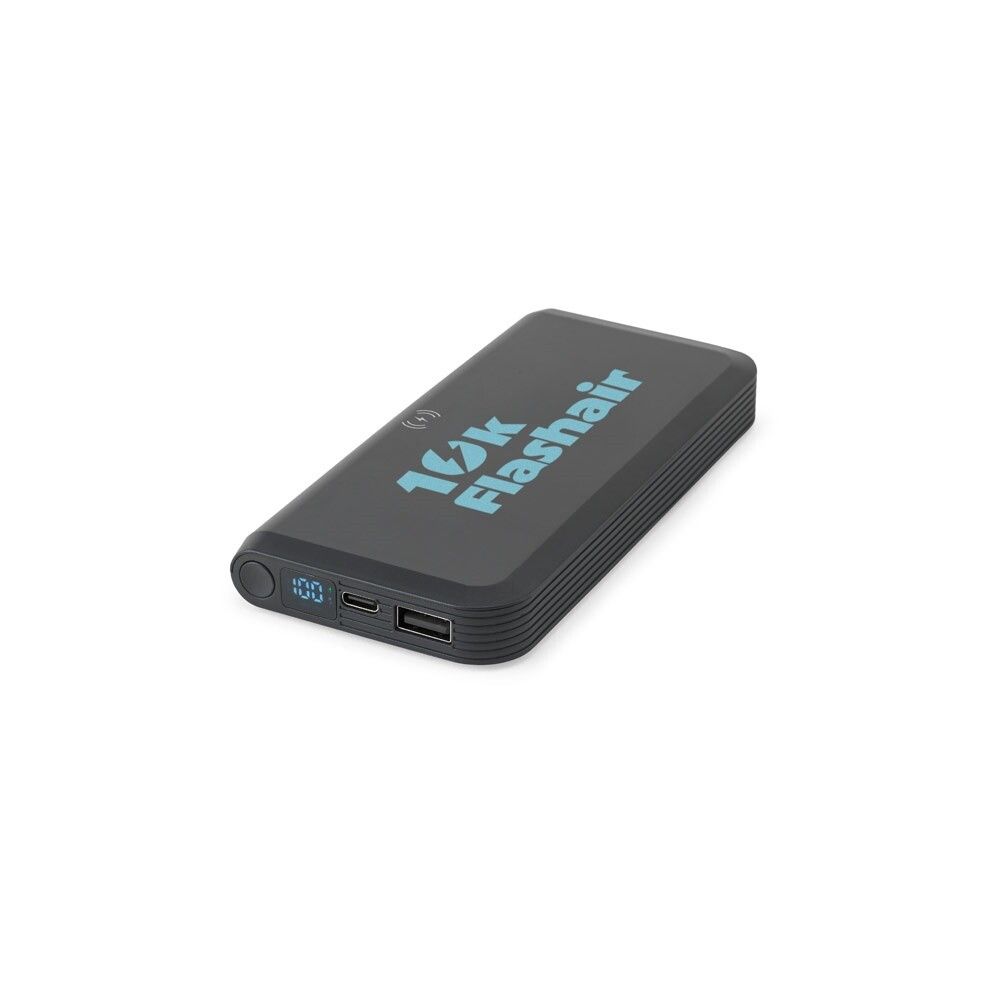 BECKER 10 10.000 mAh Powerbank aus recyceltem ABS - schwarz-370