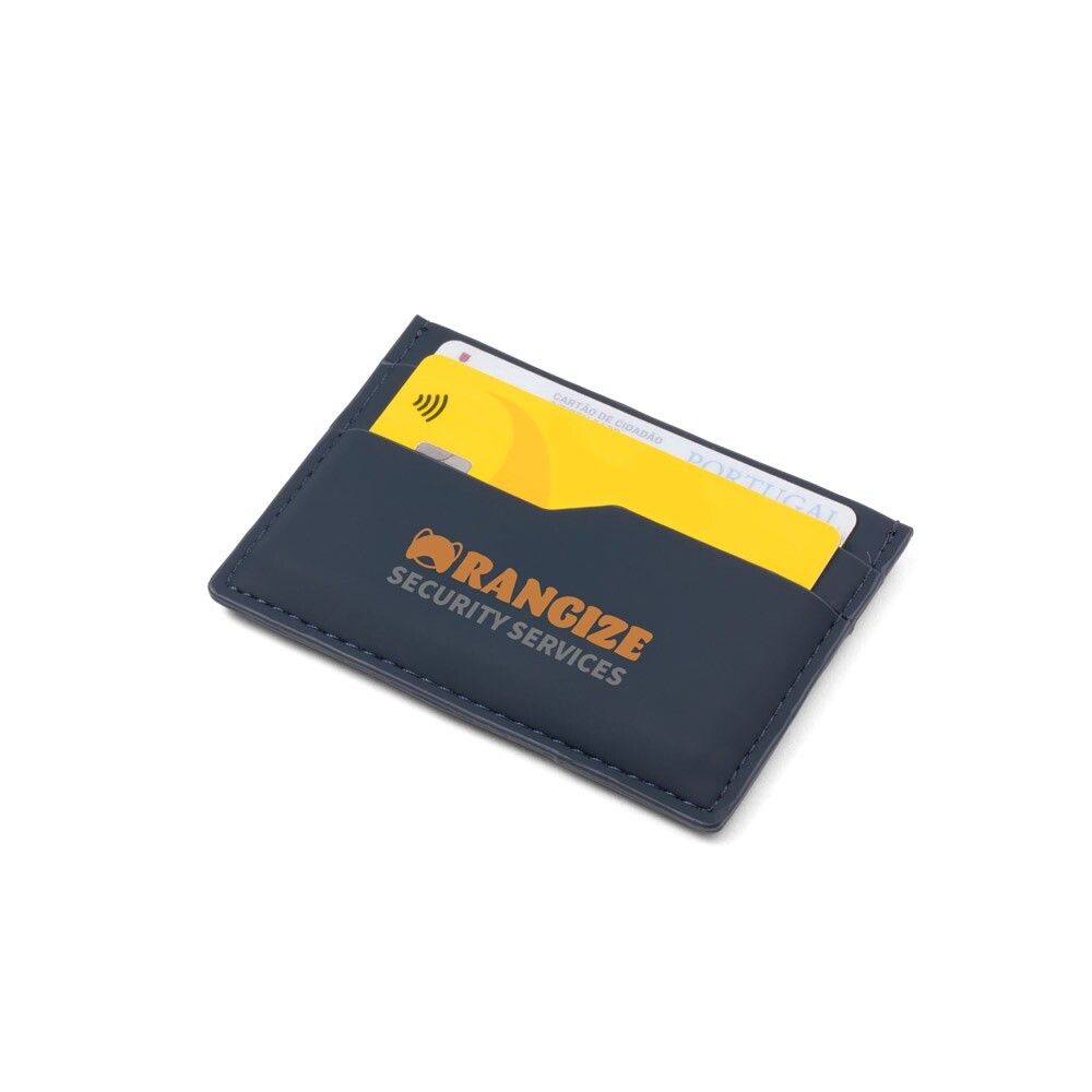 VENTURE WALLET PU-Kartenetui für 5 Karten mit RFID-Schutz - blau-509
