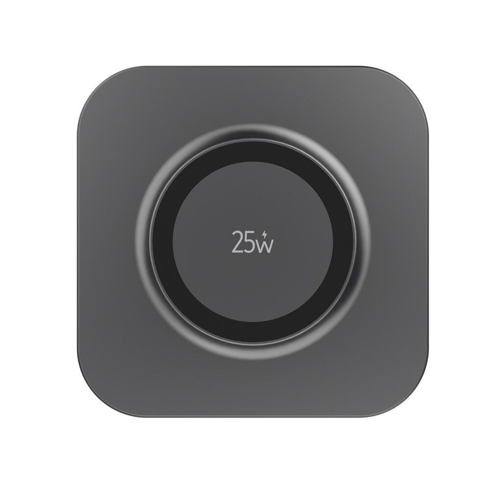 Quantum Ultra-Fast 25W magnetisches Wireless-Charging-Pad - grau-900