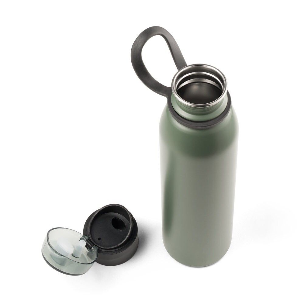 LEMIEUX Sportflasche aus Edelstahl (90 % recycelt) 670 ml - khaki-153