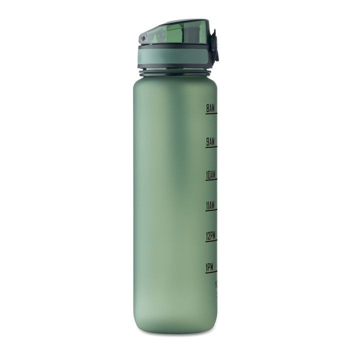Sport-Trinkflasche RPET 1L ISFORDEN MARK - dunkelgrün-591