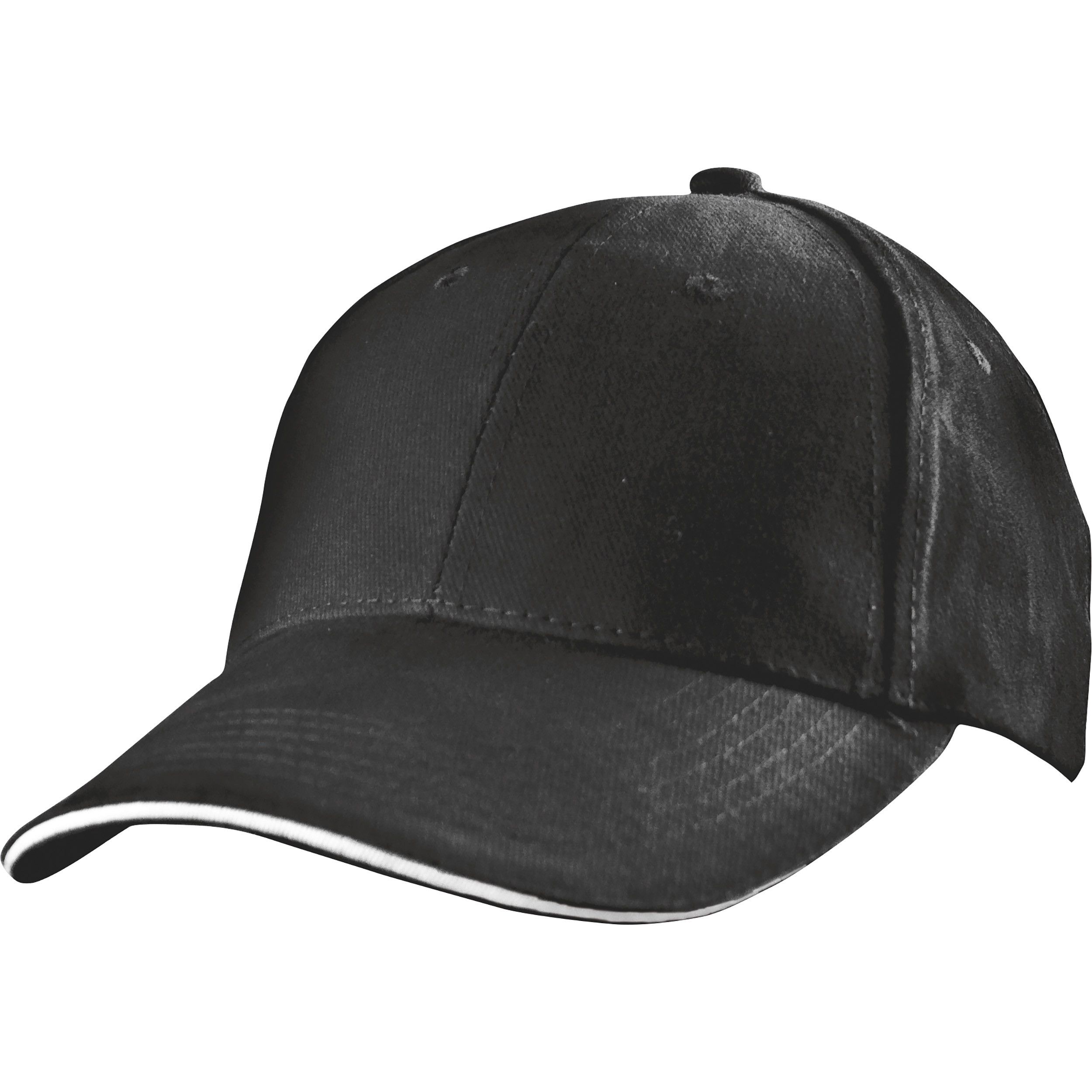 6 Panel Baseballcap San Francisco - schwarz-512