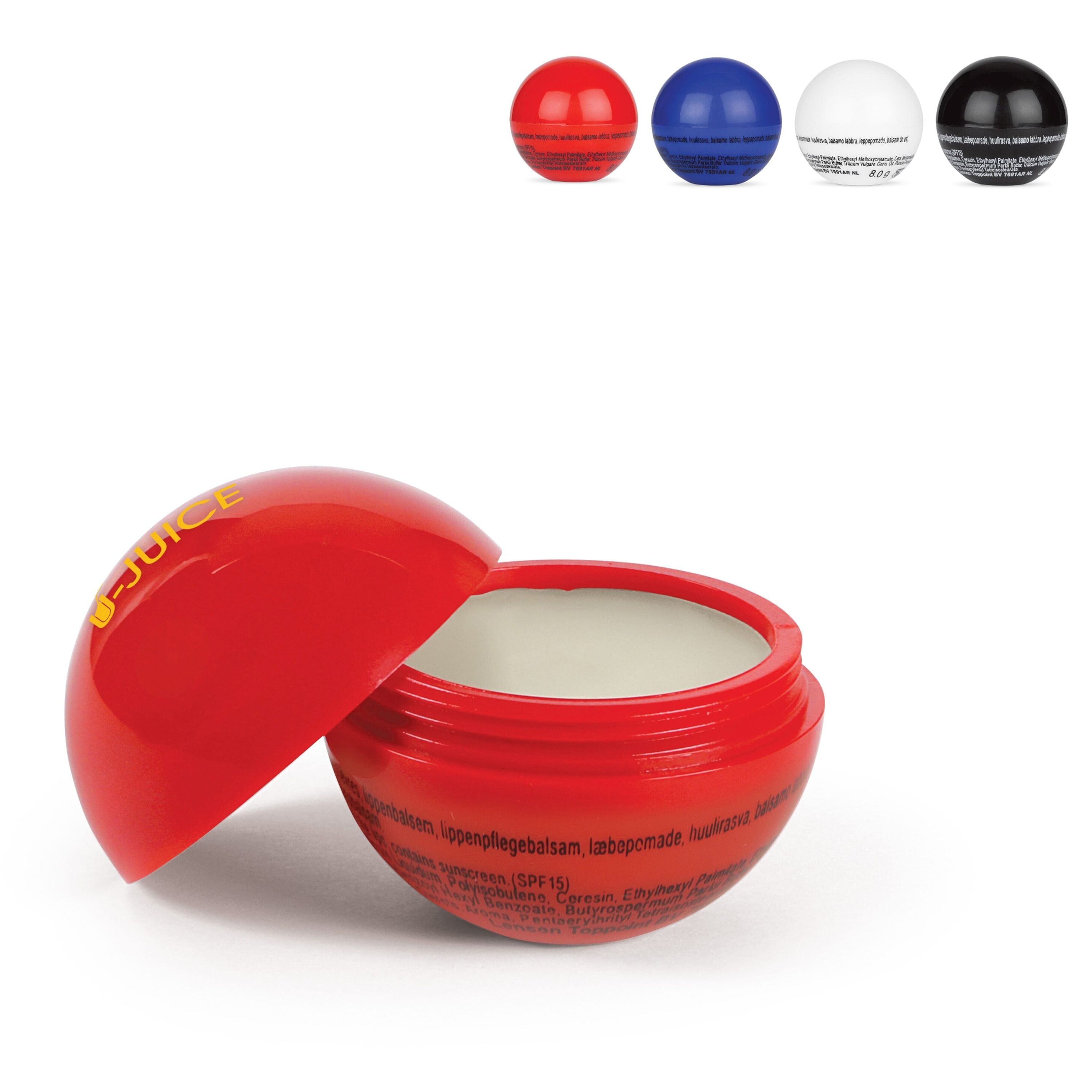 Lippenpflegebalsam Ball - schwarz-1