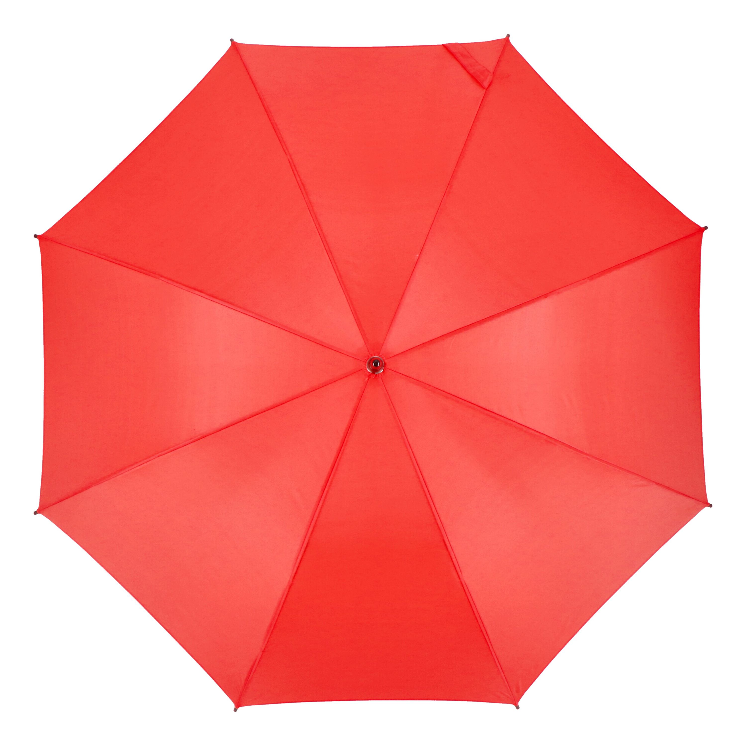 Bosco 190T Polyester 23 Stockschirm Auto offen - rot-243
