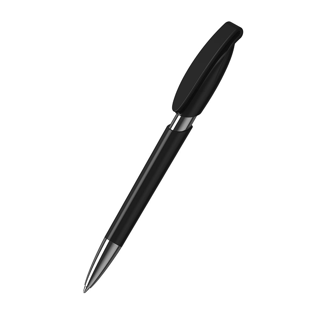Druckkugelschreiber Rodeo high gloss Mn - schwarz-92