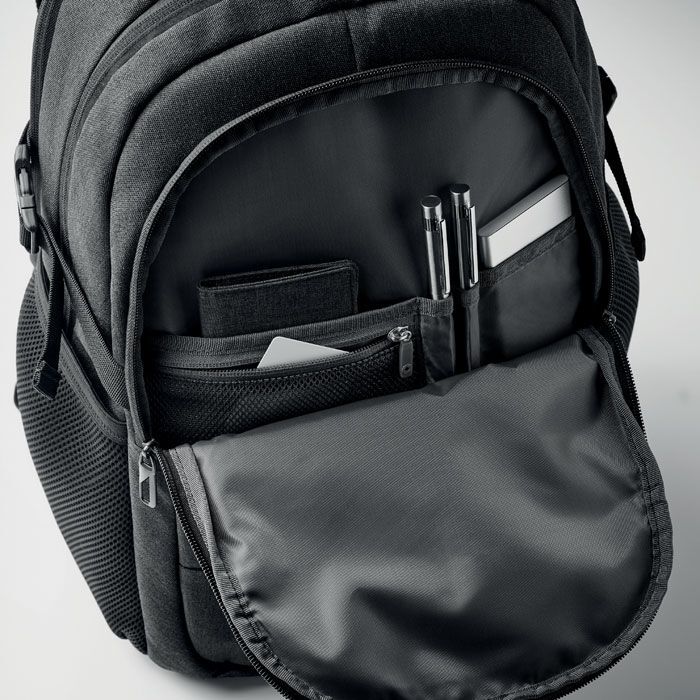 Laptop-Rucksack 600D RPET HANA - schwarz-685
