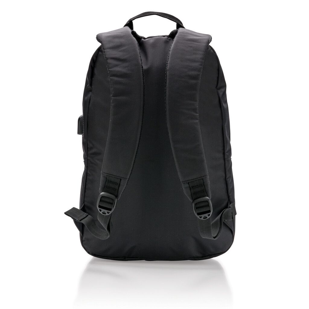 Power USB Laptop-Rucksack - schwarz-479