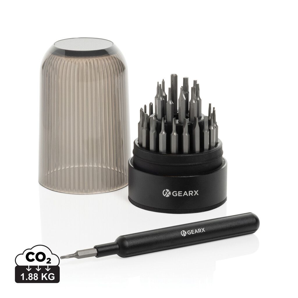 Gear X 31-in-1-Multifunktions-Schraubendreher-Set - schwarz-979