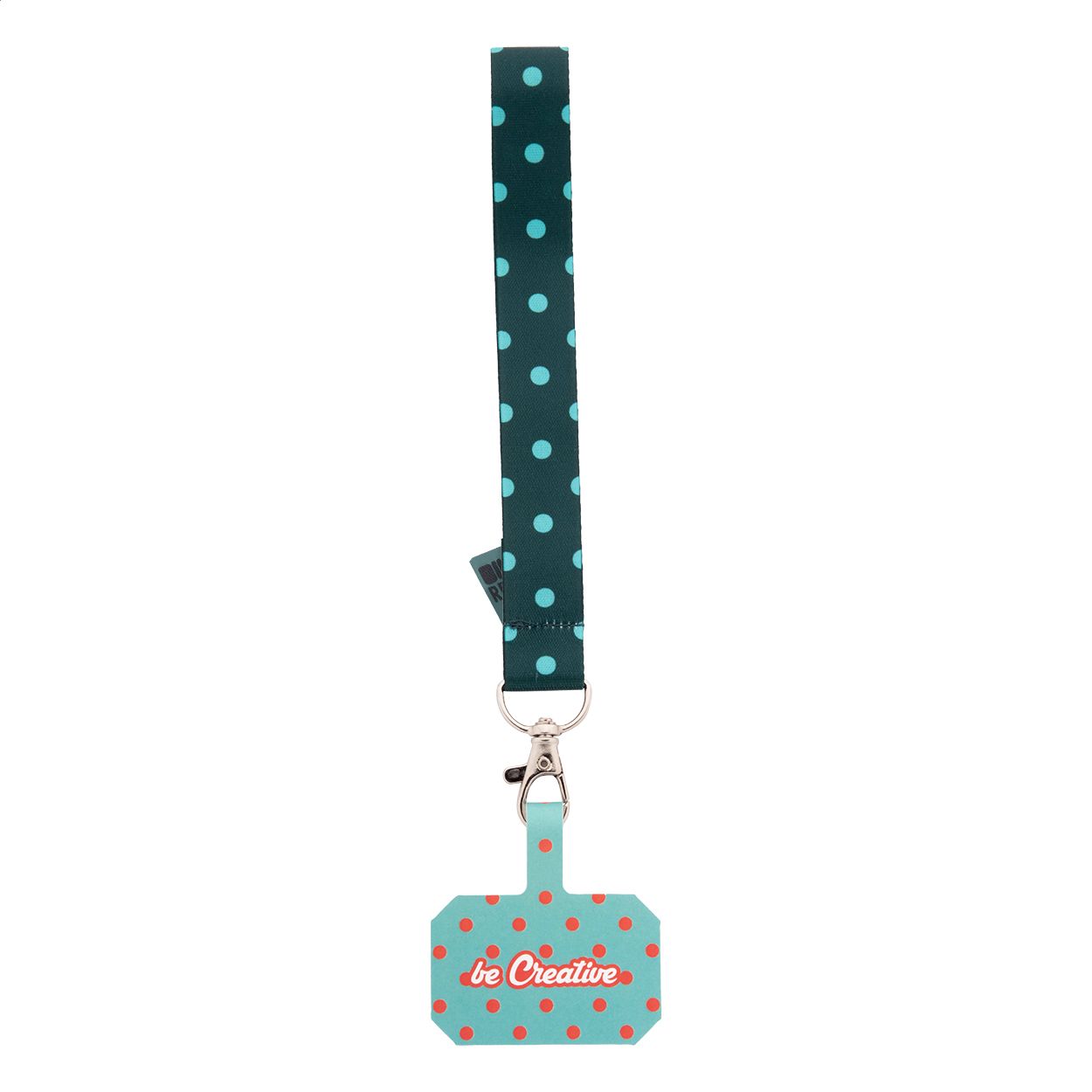 SuboFob Mobile RPET Individuelles RPET Handyhalter-Handgelenkschlaufe - weiß-839