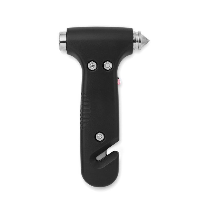 3 in 1 Notfall-Hammer RESQ - schwarz-932