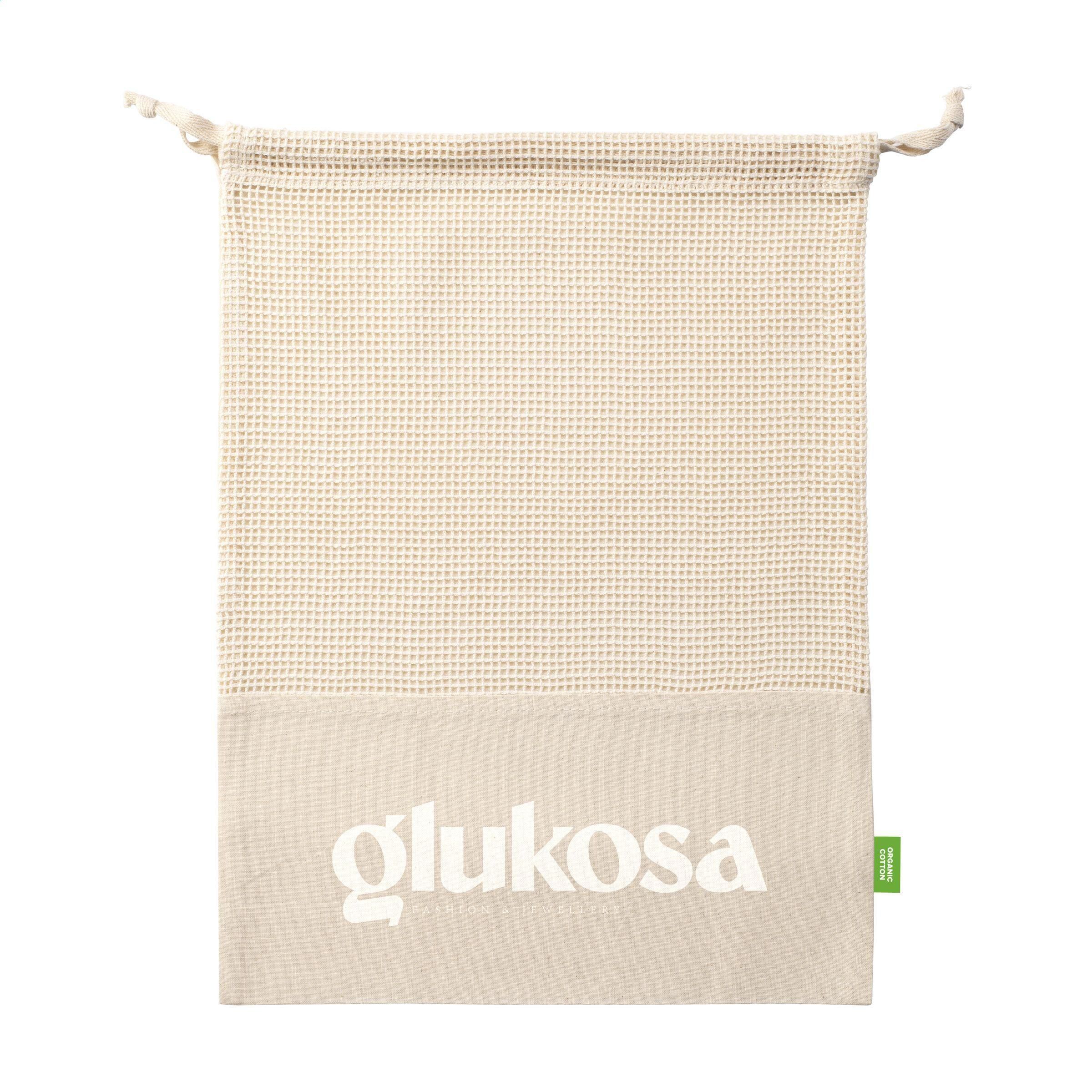 Natura Organic Mesh Bag (120 g/m²) Obstbeutel - neutral-956