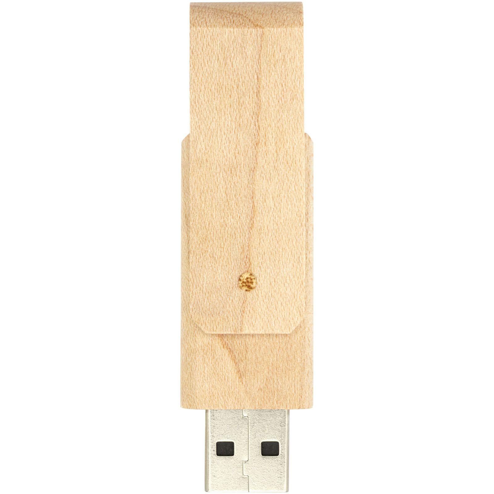 Twister USB Stick aus Holz - hellbraun - 8 GB-206