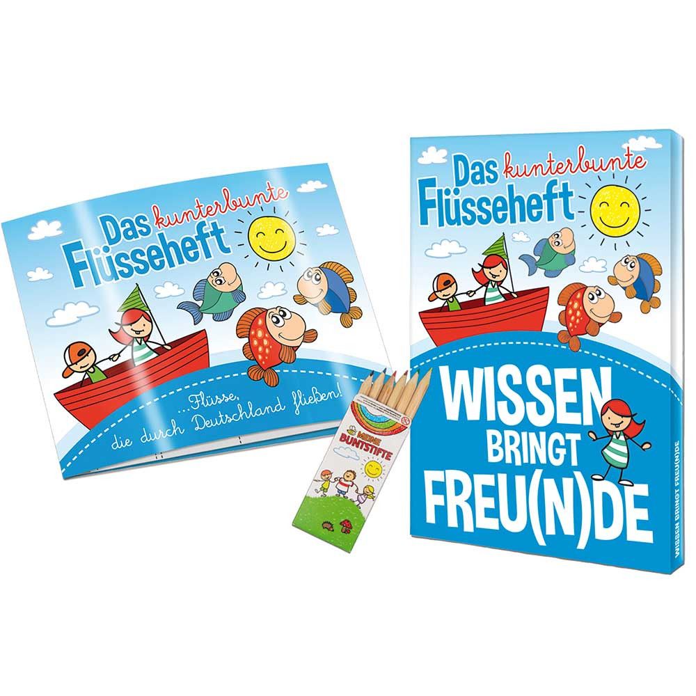 Wissen-Set "Das Flüsseheft" - Heft - neutral-523