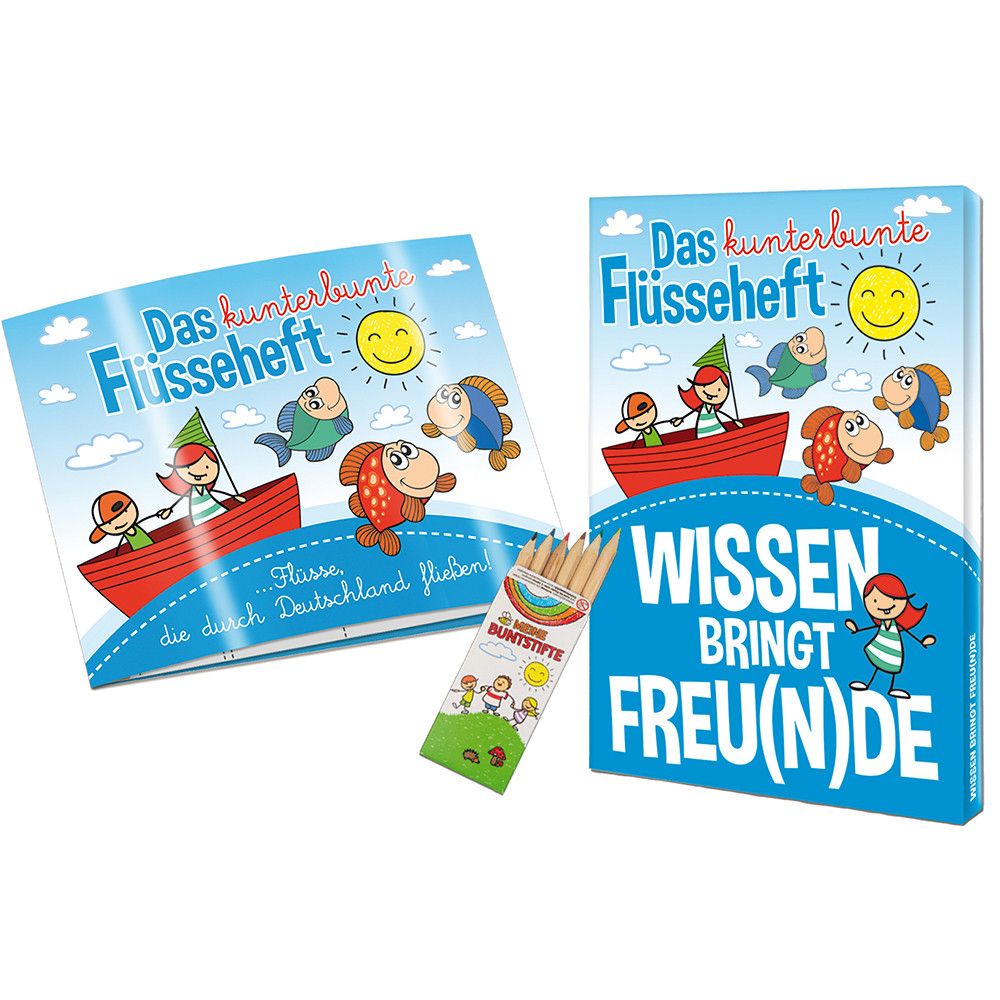 Wissen-Set "Das Flüsseheft" - Heft - neutral-523