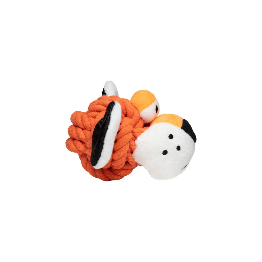 MiniFeet® Hundespielzeug Knotentier Tiger - orange-207