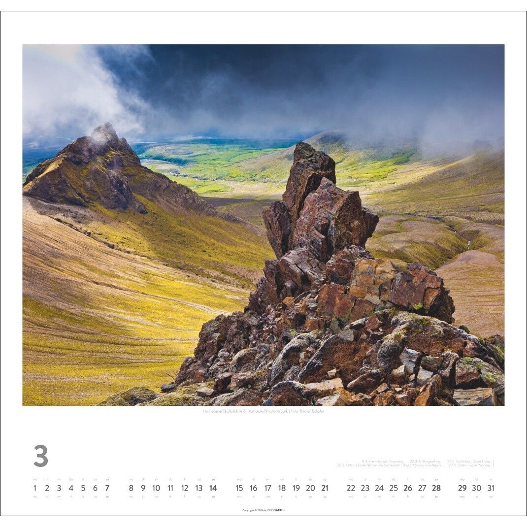 Island - Landschaft & Natur Kalender-511
