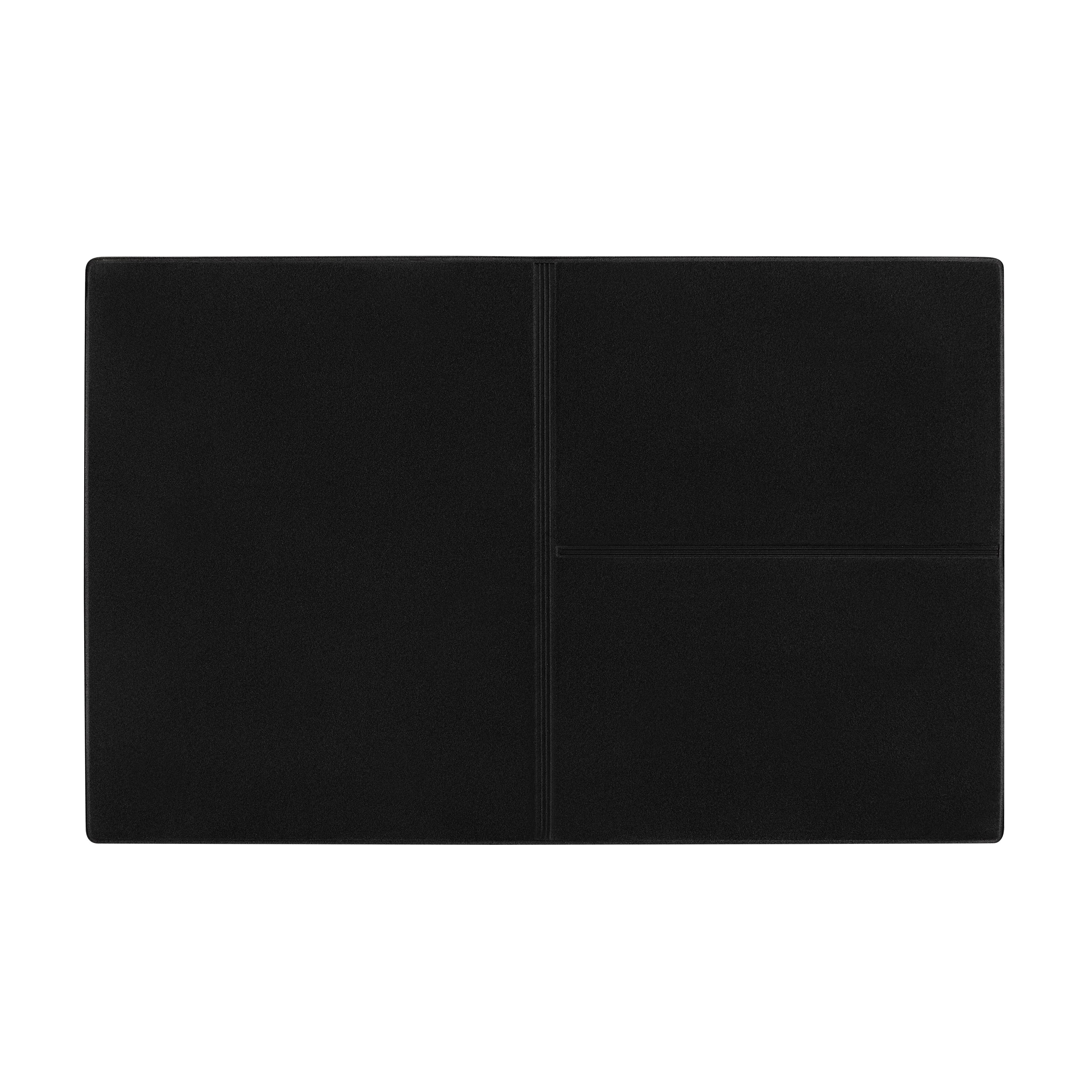 CreativDesign® Ausweistasche "Euro" Veloursfolie - schwarz-41