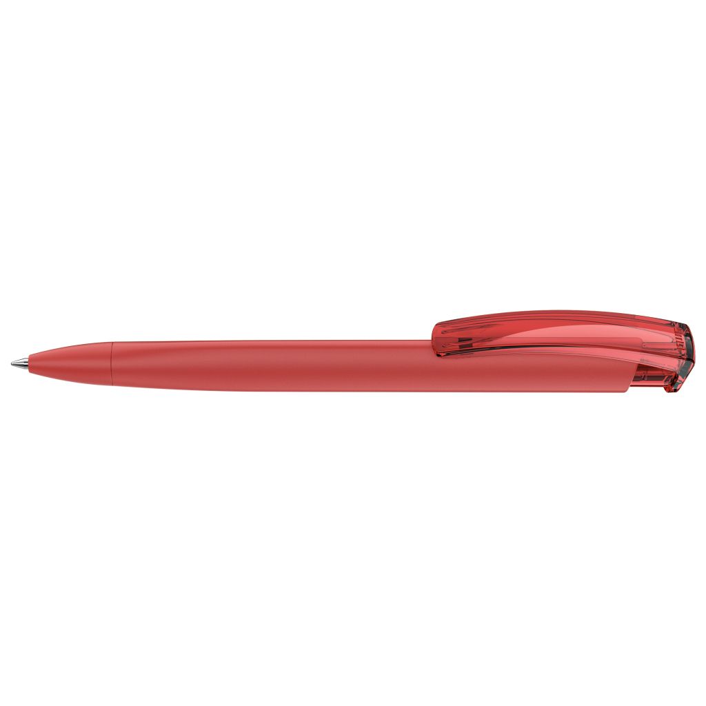Trinity K Transparent Gum Druckkugelschreiber - rot-685