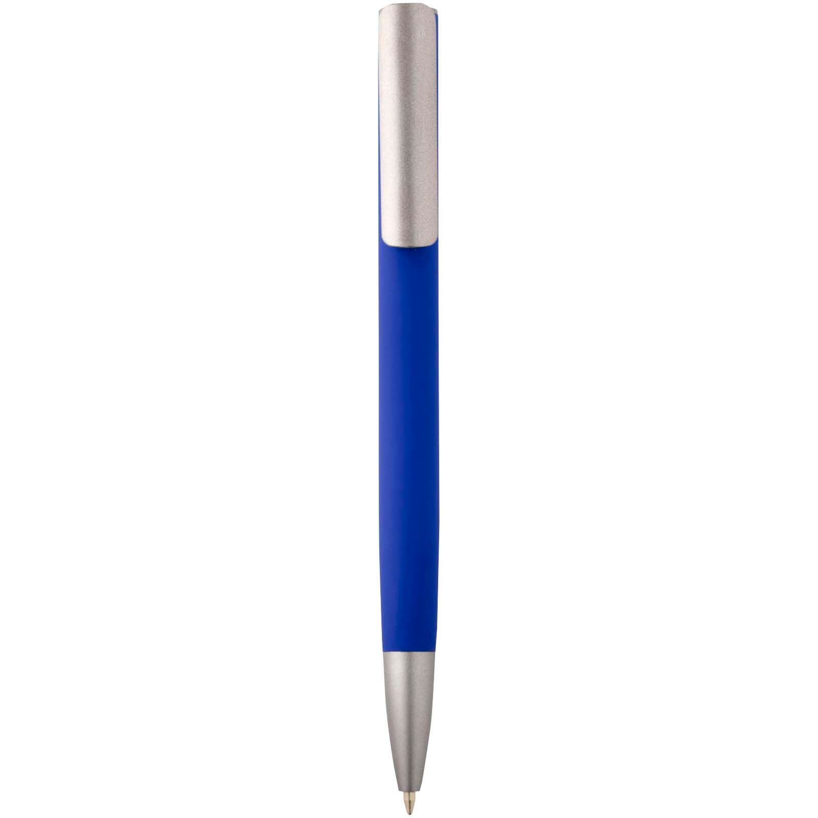 Ziguur Kugelschreiber aus recyceltem Aluminium (blaue Mine) - blau-777