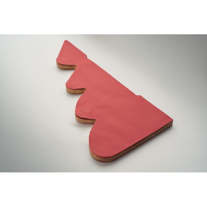 Weihnachtsbaum Papier HARMOBIG - rot-848