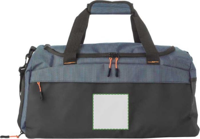 Veredelungsposition Tasche auf der Vorderseite