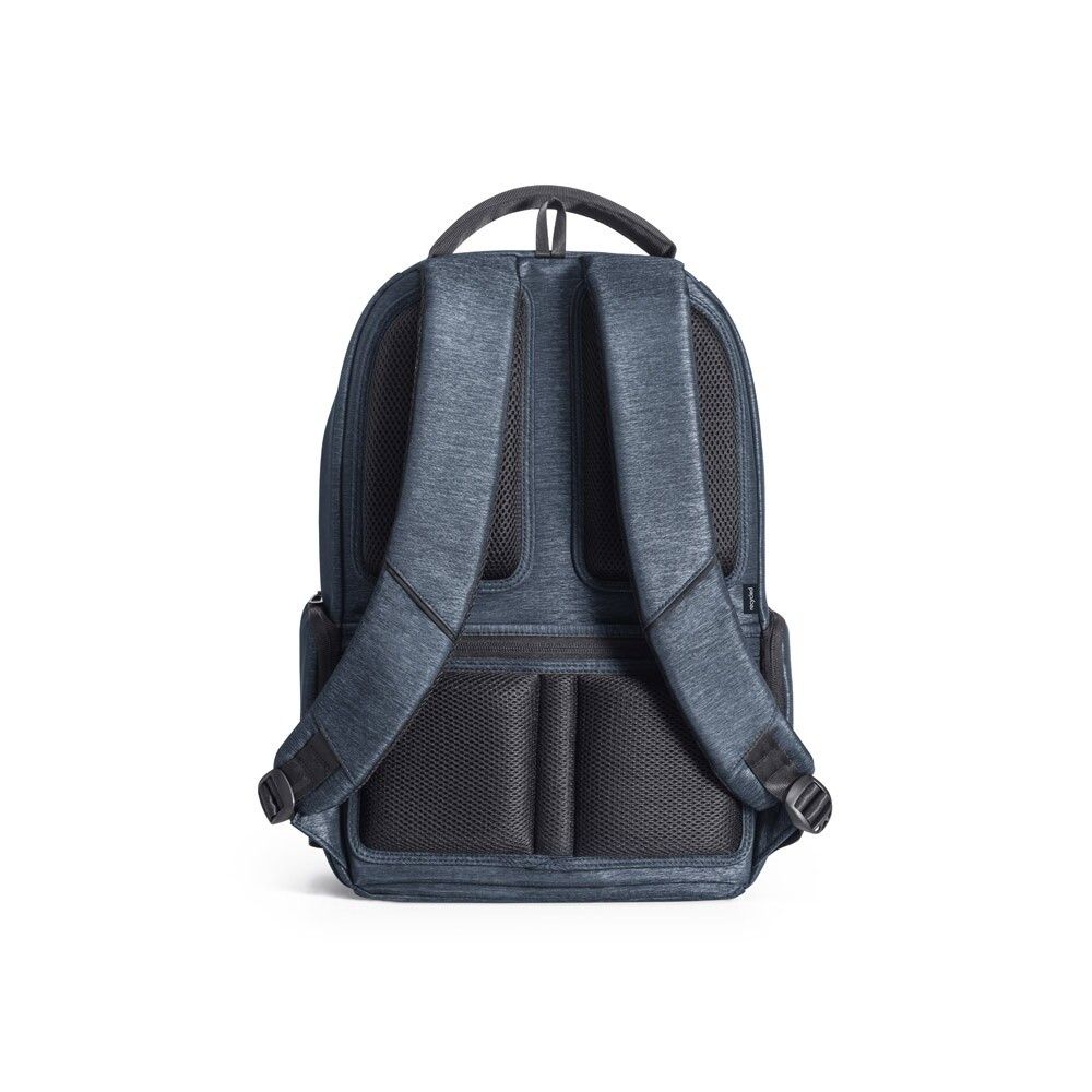 RE-BOSTON Wasserdicht Laptop-Rucksack aus recyceltem Nylon in 2 Farben - blau-804