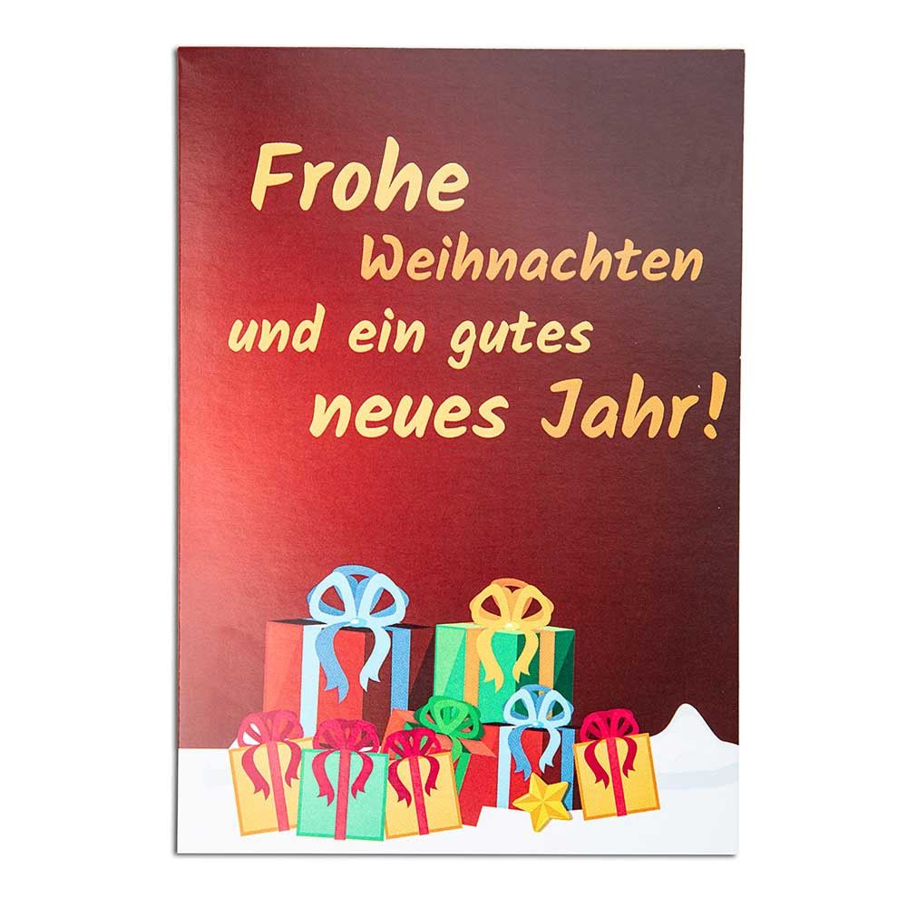 Weihnachtsbaum-Karte - mit Digitaldruck-104