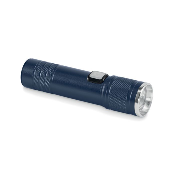 Wiederaufladbare Taschenlampe FLASHRA - marineblau-290