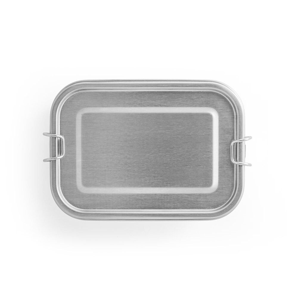 ALLSPICE Lunchbox. Robuste luftdichte Box aus (90% recyceltem) 750 mL - satinsilber-184