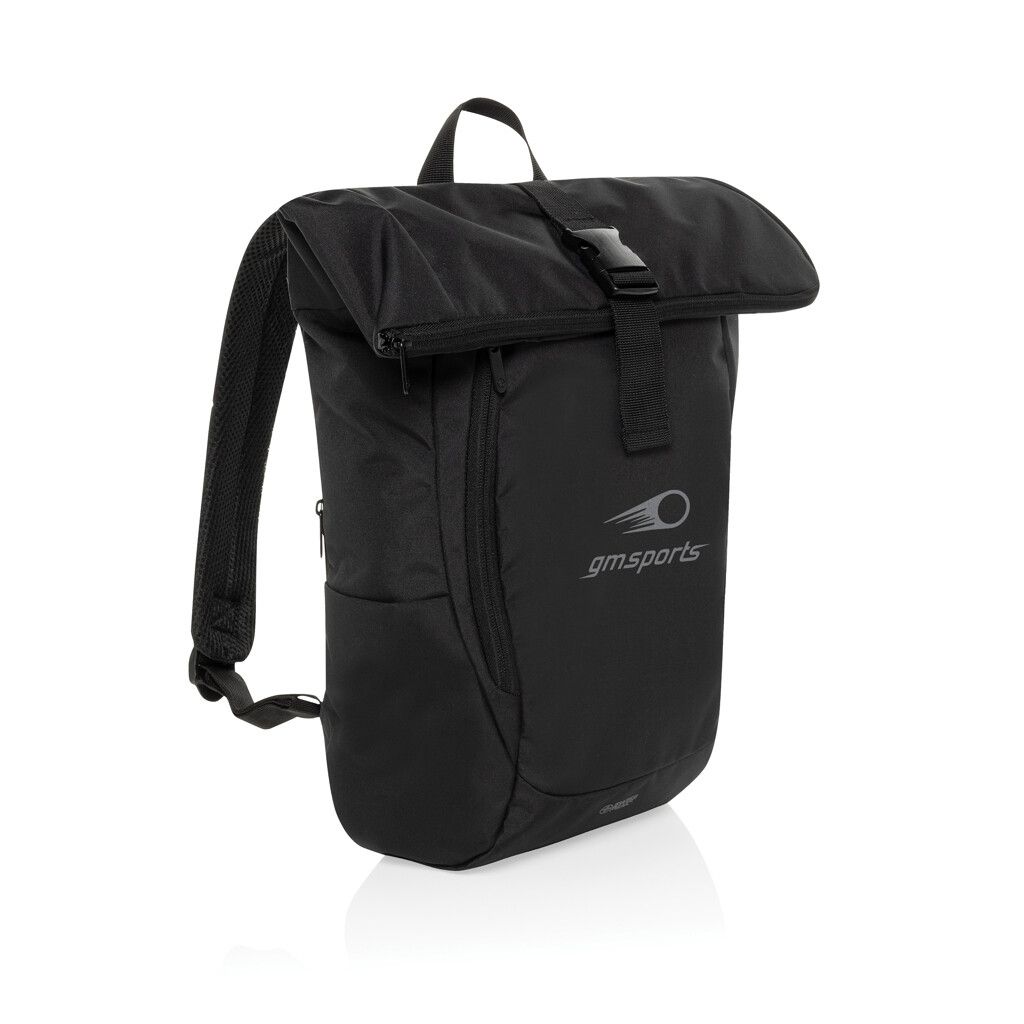 Swiss Peak Aware™ RPET Leonard 15,6"-Laptop-Rucksack - schwarz-543