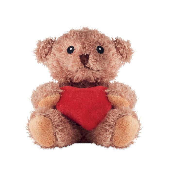 Teddybär mit Herz CUDDLE - rot-256