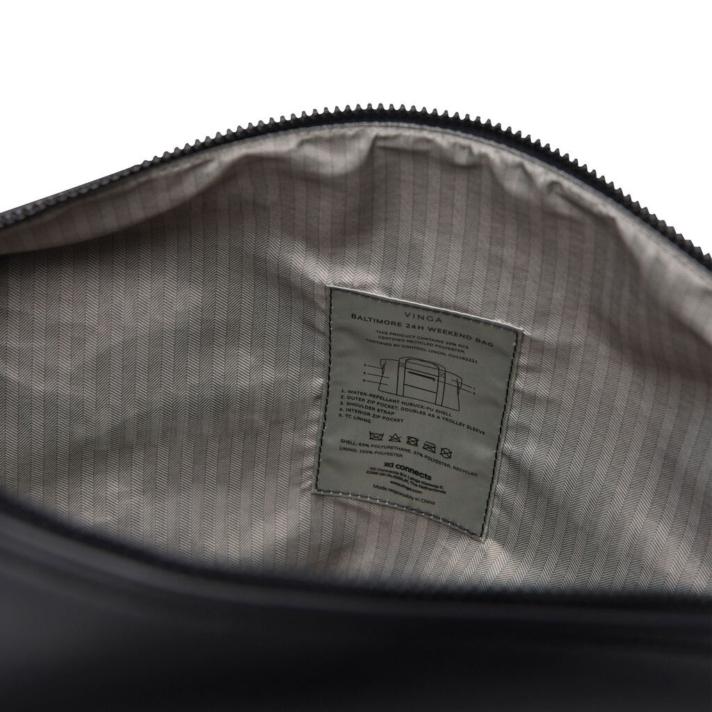 VINGA Baltimore RCS 24h Wochenendtasche - schwarz-687