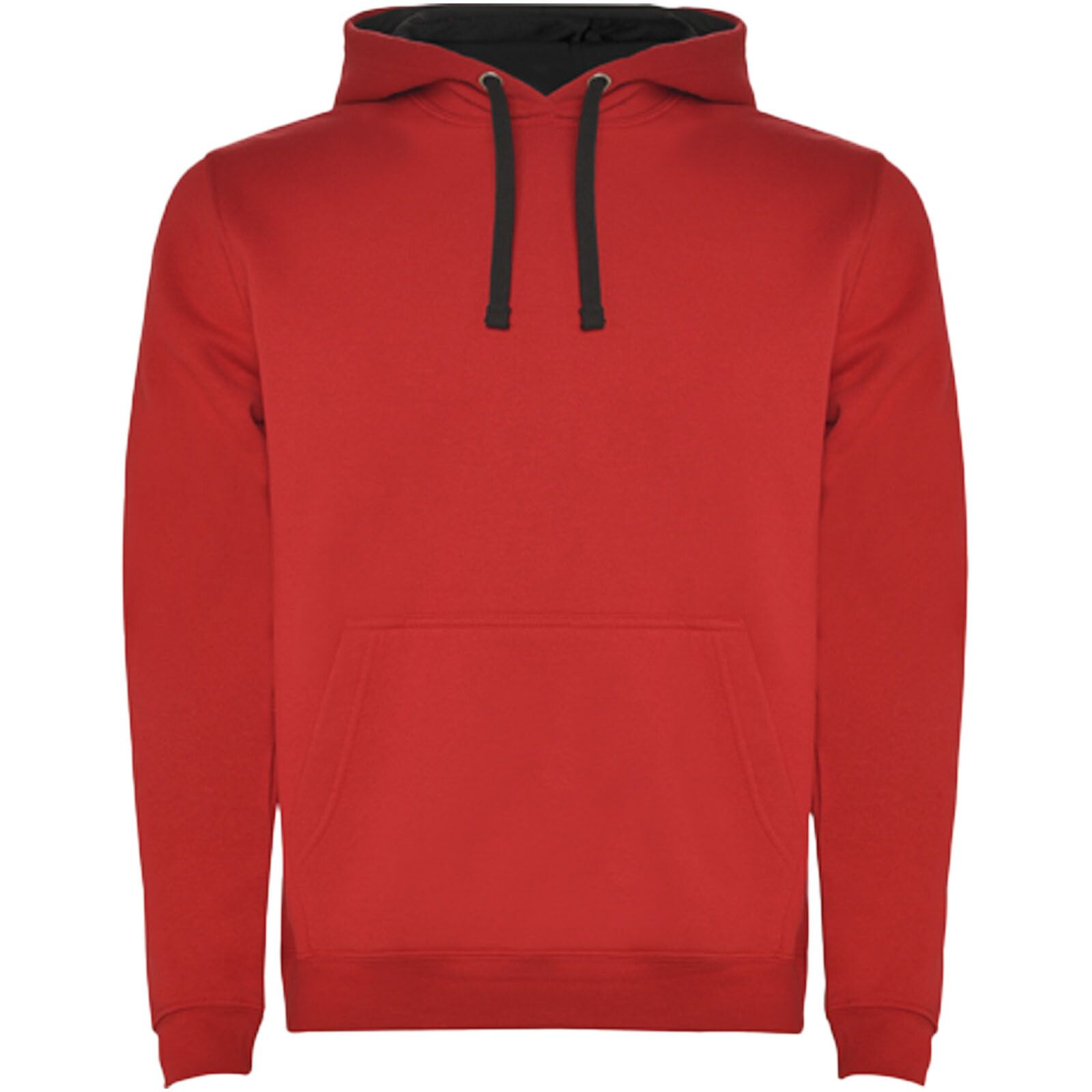 Urban Kapuzenpullover für Kinder - rot -  schwarz-534