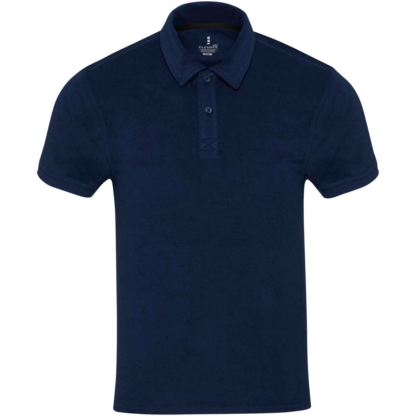 Akoya Poloshirt aus recyceltem Frottee  - navy - M-492