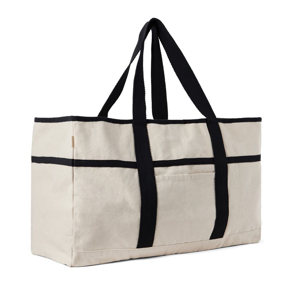 VINGA Volonne AWARE™ Strandtasche aus recyceltem Canvas - off white-585