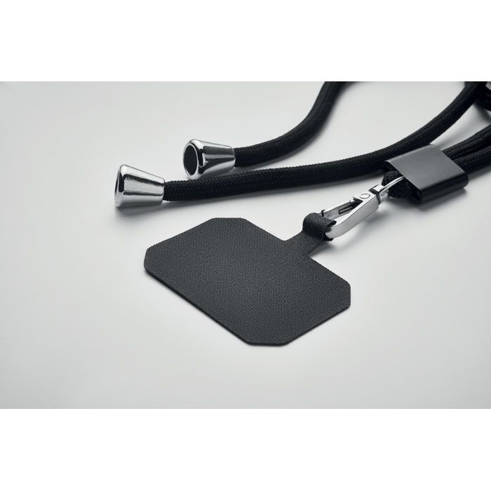 RPET-Lanyard NONETTE - schwarz-136