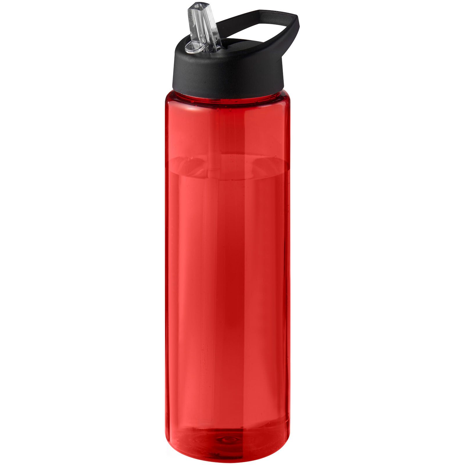 H2O Active Eco Vibe 850 ml Sportflasche mit Ausgussdeckel  - rot -  schwarz-465