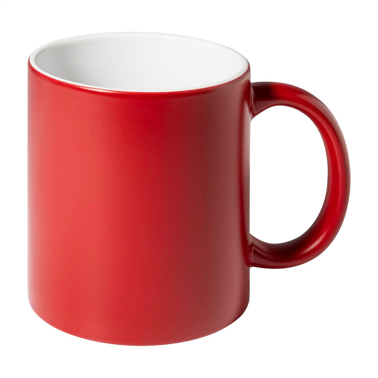 Covory Tasse, 350 ml - rot - weiß-899