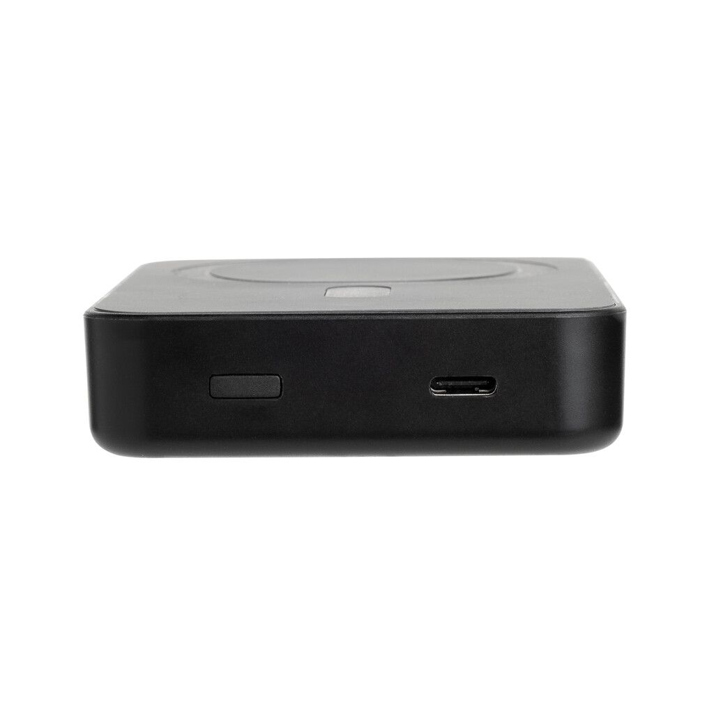Amporia 10.000mAh magnetische Powerbank aus RCS rec. ABS - schwarz-242