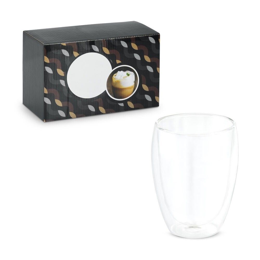 MACHIATO DUO Set aus 2 Borosilikatglas bechern - transparent-482