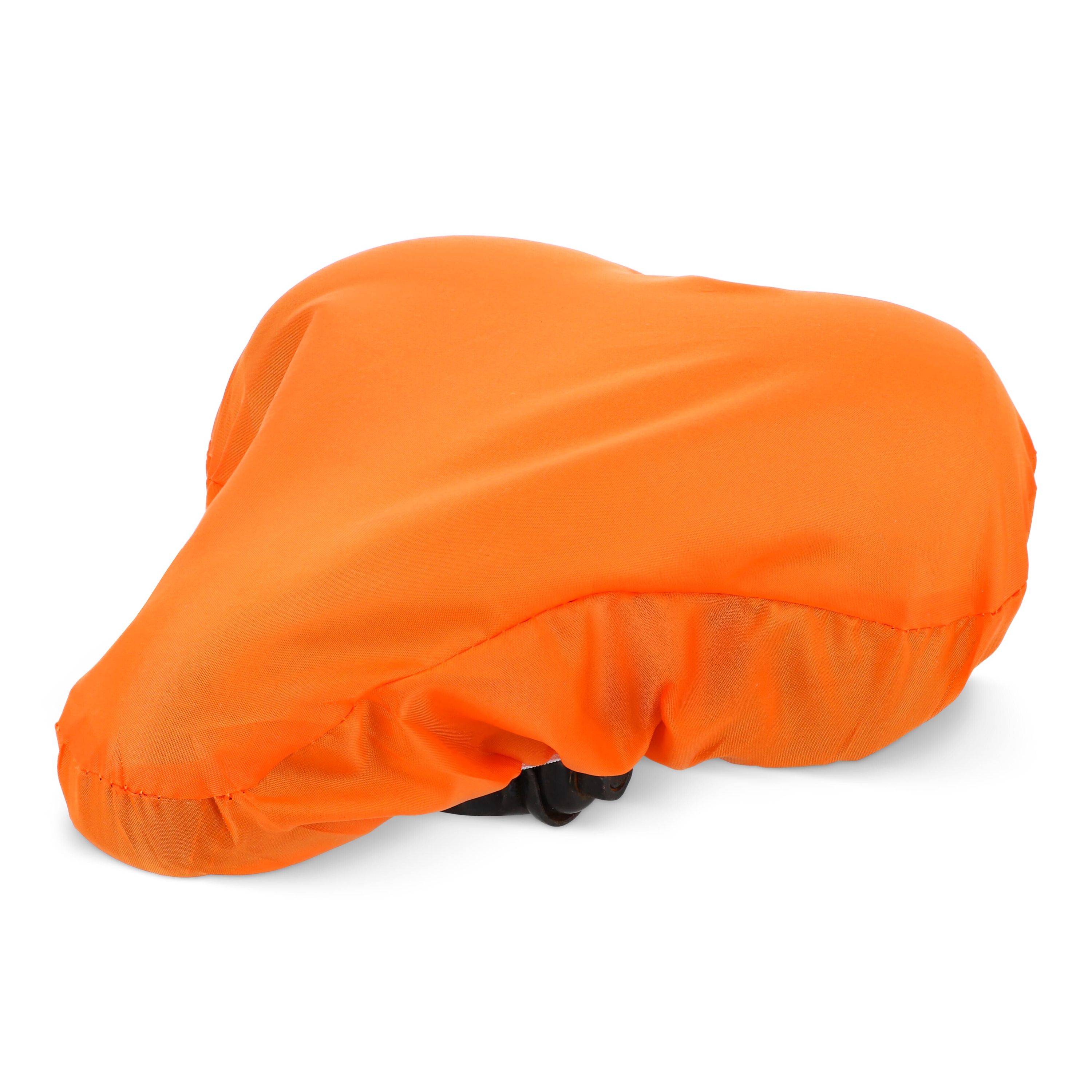 Fahrrad Sattelbezug aus R-PET-Material - orange-222