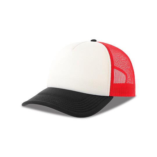 Rapper-S Cap - white - red - black-49
