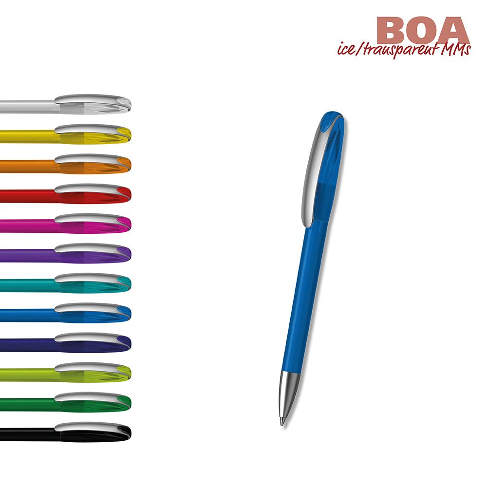Drehkugelschreiber Boa ice/transparent MMs - alaska ice-119