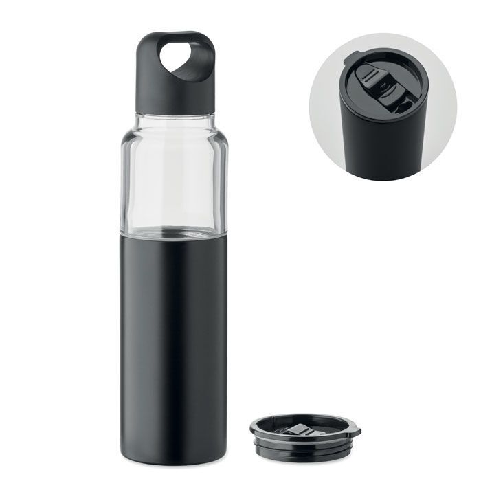 2in1 Flasche 610ml DUALUSE - schwarz-895