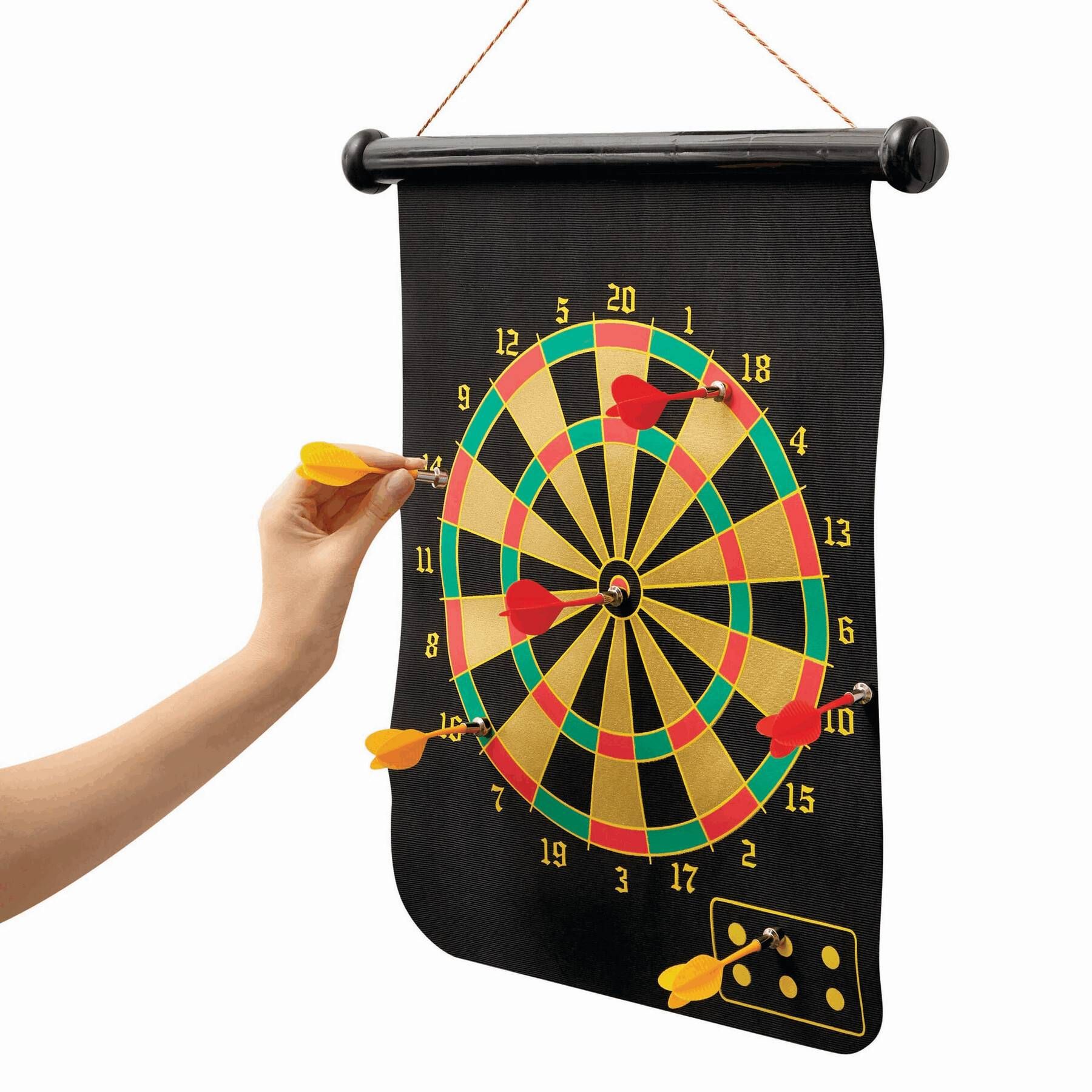 Magnetisches Dartspiel RAYMOND - schwarz-534