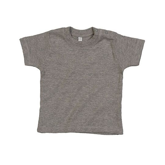 Baby T für Kinder - heather grey melange-237