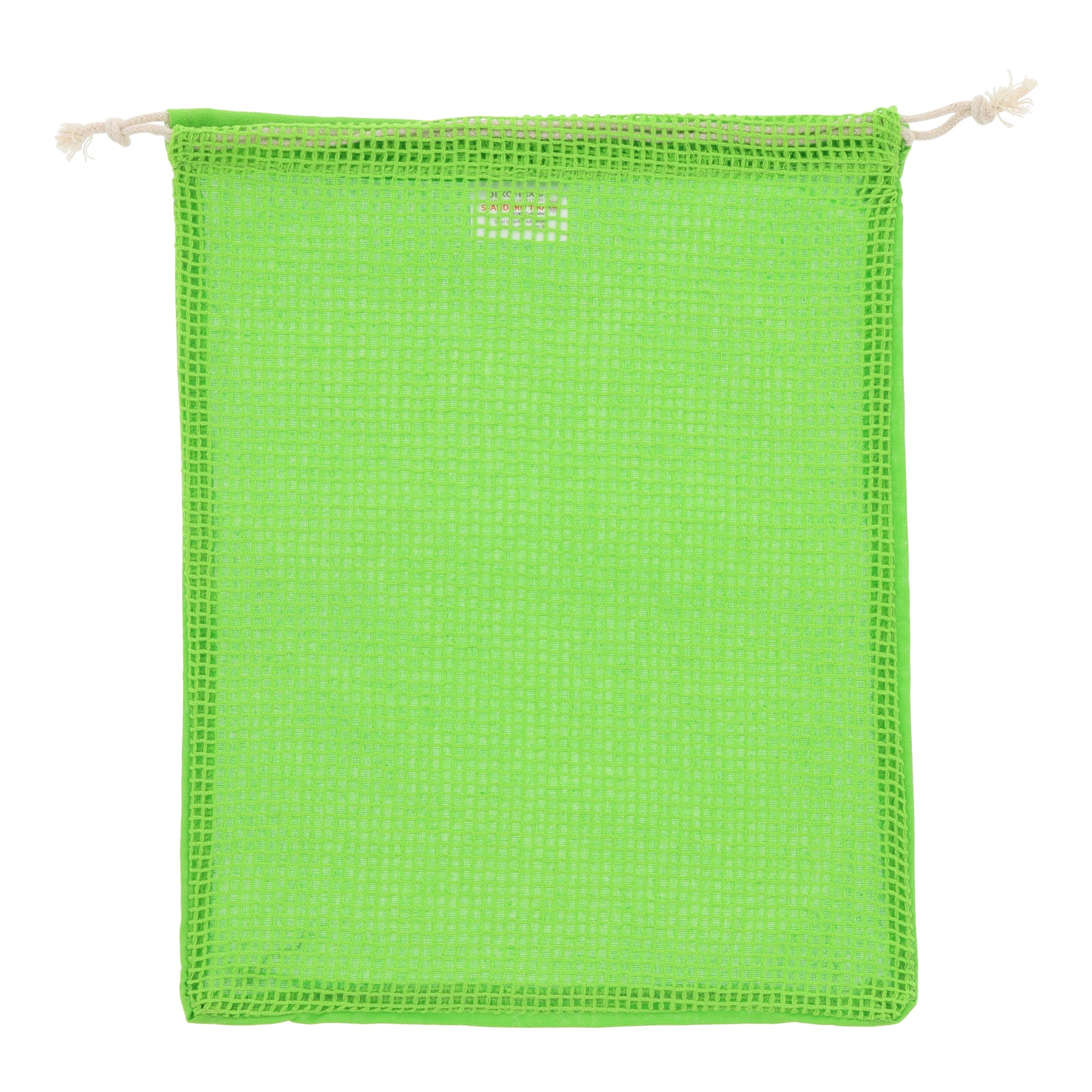 Wiederverwendbare Lebensmitteltasche OEKO-TEX® Baumwolle 25x30cm - hellgrün-852